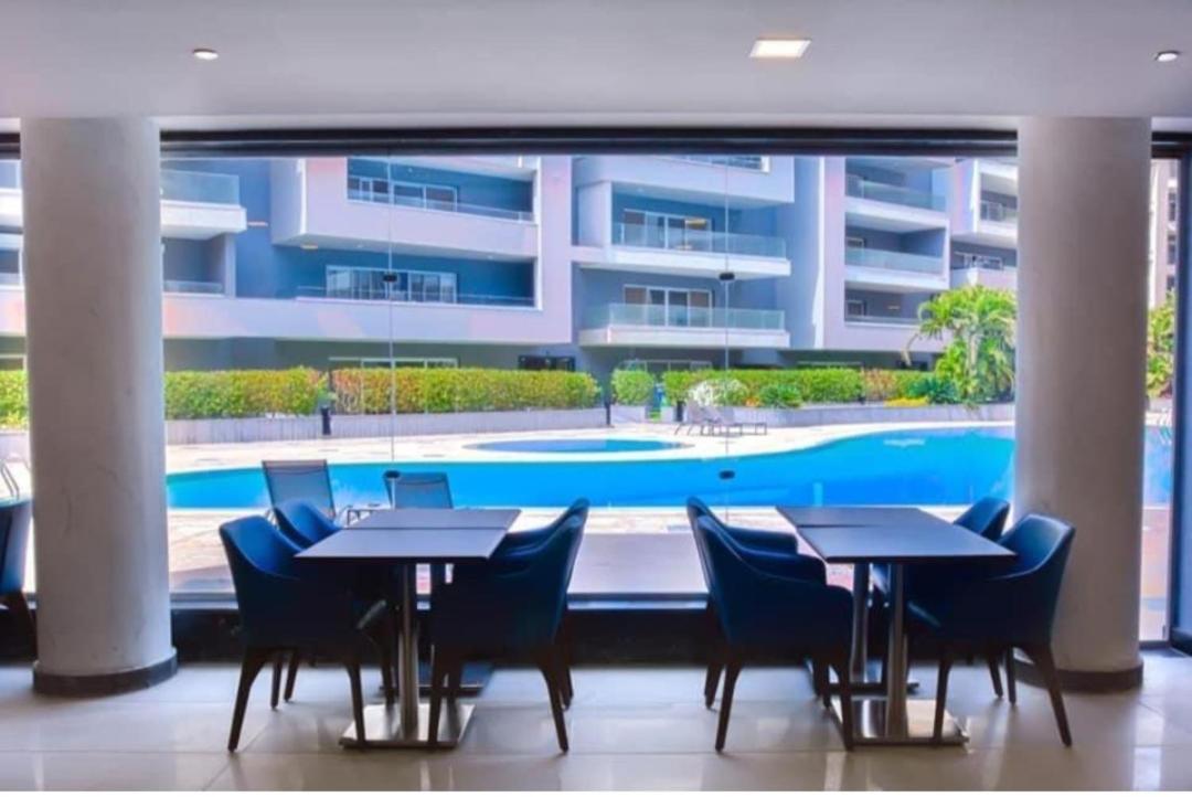 Fully Furnished Apartment At Ocean Blue Compound Каир Экстерьер фото