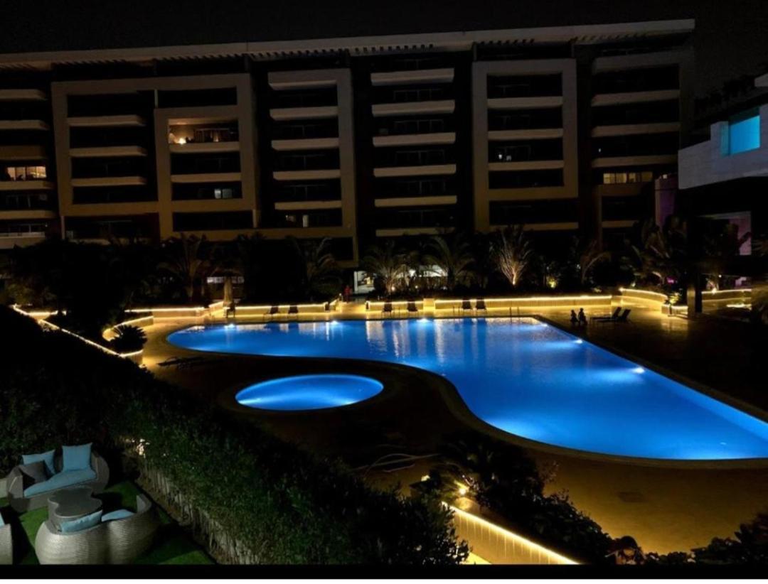 Fully Furnished Apartment At Ocean Blue Compound Каир Экстерьер фото